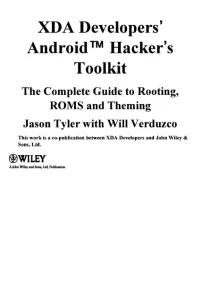 کتاب android Hackers toolkit